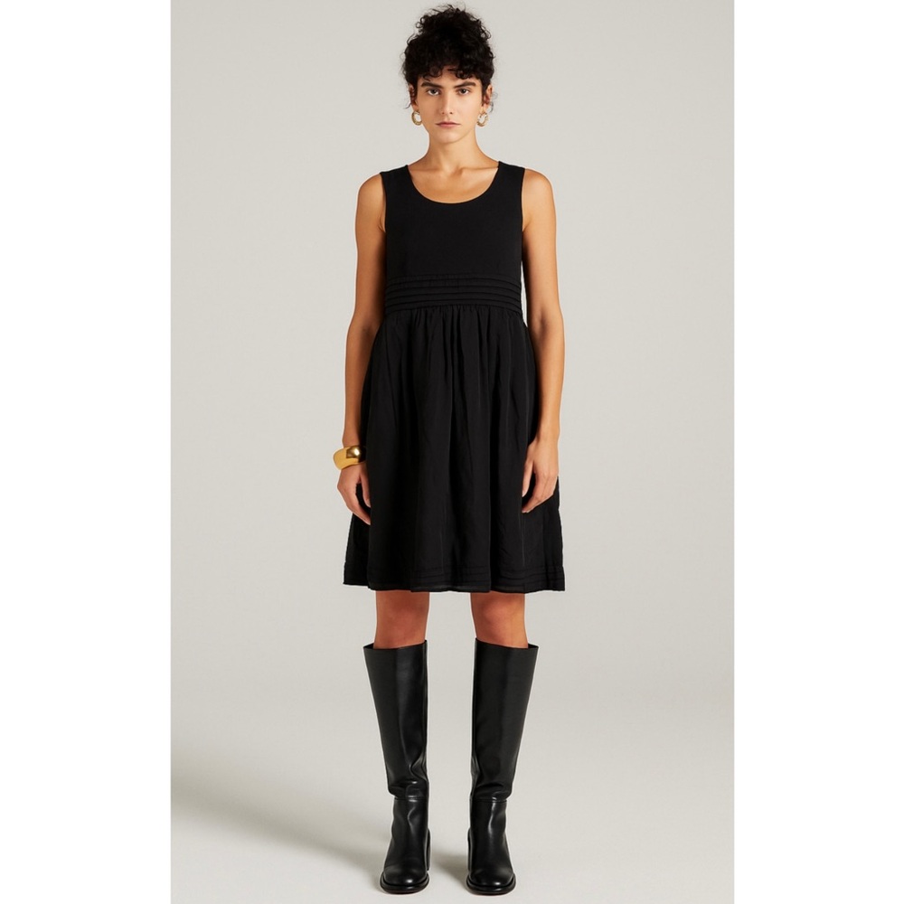 SEE BY CHLOE Y2K‎ Satin Sleeveless Empire Waist Whimsigoth Babydoll Dress 4